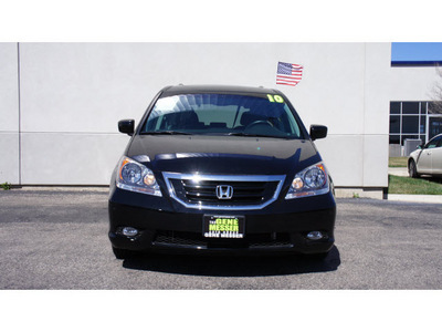 honda odyssey 2010 black van touring gasoline 6 cylinders front wheel drive automatic 79407