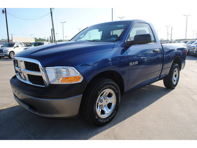 dodge ram 1500 2009 blue gasoline 6 cylinders 2 wheel drive automatic with overdrive 77539