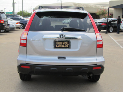 honda cr v 2007 silver suv ex l w navi gasoline 4 cylinders front wheel drive automatic with overdrive 77074