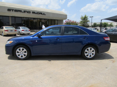 toyota camry 2010 dk  blue sedan le gasoline 4 cylinders front wheel drive automatic with overdrive 77074