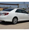 toyota camry 2012 white sedan xle gasoline 4 cylinders front wheel drive automatic 78232