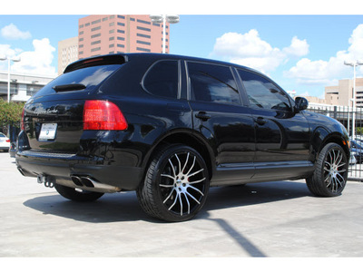 porsche cayenne 2006 black suv turbo gasoline 8 cylinders all whee drive automatic 77002