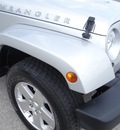 jeep wrangler unlimited 2009 silver suv sahara gasoline 6 cylinders 4 wheel drive 77388