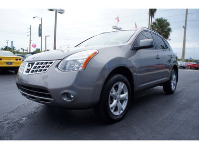 nissan rogue 2009 lt  gray suv sl gasoline 4 cylinders front wheel drive automatic 33177