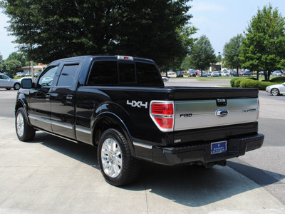 ford f 150 2009 black platinum flex fuel 8 cylinders 4 wheel drive automatic 27616