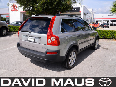 volvo xc90 2005 silver suv gasoline 5 cylinders all whee drive automatic 32771