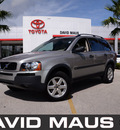 volvo xc90 2005 silver suv gasoline 5 cylinders all whee drive automatic 32771
