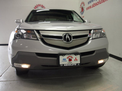 acura mdx 2007 silver suv w tech w res awd gasoline 6 cylinders all whee drive automatic 75150