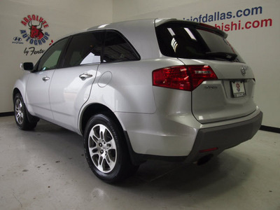 acura mdx 2007 silver suv w tech w res awd gasoline 6 cylinders all whee drive automatic 75150