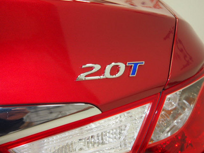 hyundai sonata 2013 dk  red sedan se 2 0t gasoline 4 cylinders front wheel drive automatic 75150