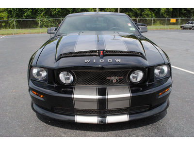 ford mustang 2008 black coupe widow gasoline 8 cylinders rear wheel drive standard 77581