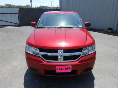 dodge journey 2009 dk  red suv sxt gasoline 6 cylinders front wheel drive automatic 75901