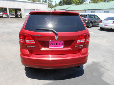 dodge journey 2009 dk  red suv sxt gasoline 6 cylinders front wheel drive automatic 75901