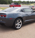 chevrolet camaro 2010 dk  gray coupe lt gasoline 6 cylinders rear wheel drive automatic with overdrive 77859