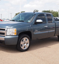 chevrolet silverado 1500 2009 blue pickup truck lt gasoline 8 cylinders 2 wheel drive automatic with overdrive 77859
