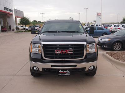 gmc sierra 2500hd 2008 black sle1 gasoline 8 cylinders 4 wheel drive automatic 76049