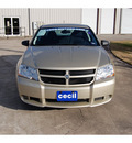 dodge avenger 2010 gold sedan sxt gasoline 4 cylinders front wheel drive automatic with overdrive 77630