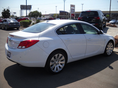 buick regal 2011 white sedan cxl gasoline 4 cylinders front wheel drive automatic 79925