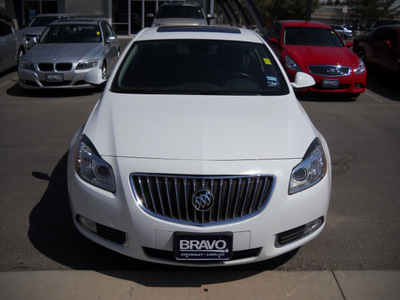 buick regal 2011 white sedan cxl gasoline 4 cylinders front wheel drive automatic 79925