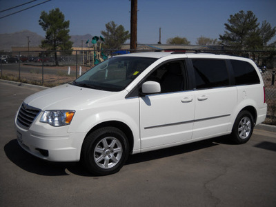 chrysler town country 2010 white van gasoline 6 cylinders front wheel drive automatic 79925