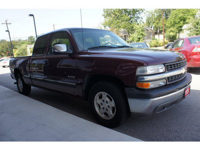 chevrolet silverado 1500 2001 maroon pickup truck ls gasoline 8 cylinders rear wheel drive automatic 76513