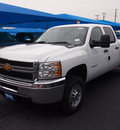 chevrolet silverado 2500 2013 white work truck gasoline 8 cylinders 2 wheel drive automatic 75234