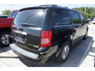 chrysler town and country 2010 black van limited gasoline 6 cylinders front wheel drive automatic 78729