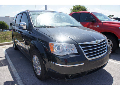 chrysler town and country 2010 black van limited gasoline 6 cylinders front wheel drive automatic 78729