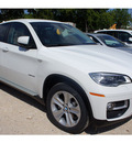 bmw x6 2013 white suv xdrive35i gasoline 6 cylinders all whee drive automatic 78729