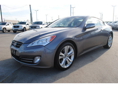 hyundai genesis 2011 gray coupe gasoline 6 cylinders rear wheel drive automatic with overdrive 77539