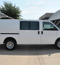 chevrolet express cargo 2013 white van 1500 gasoline v6 rear wheel drive automatic 76051