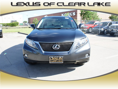 lexus rx 350 2010 dk  gray suv gasoline 6 cylinders all whee drive automatic 77546