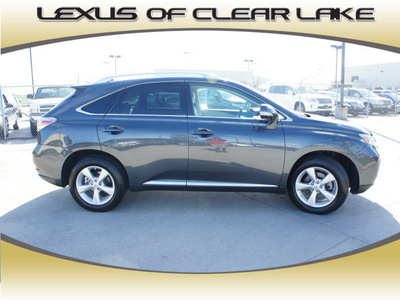 lexus rx 350 2010 dk  gray suv gasoline 6 cylinders all whee drive automatic 77546