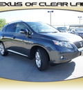 lexus rx 350 2010 dk  gray suv gasoline 6 cylinders all whee drive automatic 77546