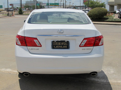 lexus es 350 2009 white sedan gasoline 6 cylinders front wheel drive shiftable automatic 77074