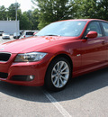 bmw 328i 2011 red sedan gasoline 6 cylinders rear wheel drive automatic 27616