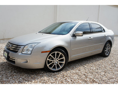 ford fusion 2008 lt  gray sedan i4 se gasoline 4 cylinders front wheel drive automatic 78757