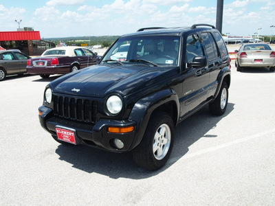 jeep liberty 2002 black suv limited gasoline v6 rear wheel drive automatic 76234