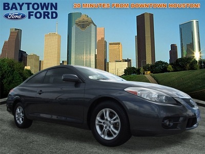 toyota camry solara 2008 dk  gray coupe se gasoline 4 cylinders front wheel drive automatic 77521