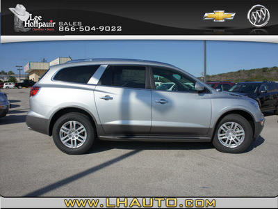 buick enclave 2012 silver suv convenience gasoline 6 cylinders front wheel drive automatic 78654