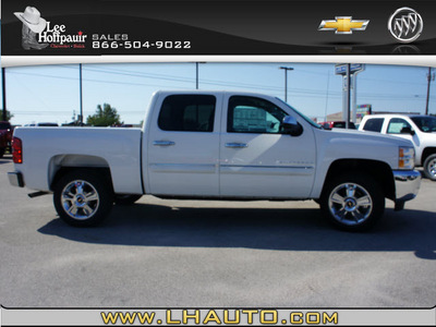 chevrolet silverado 1500 2012 white lt flex fuel 8 cylinders 2 wheel drive automatic 78654