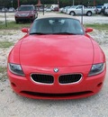 bmw z4 2005 red gasoline 6 cylinders rear wheel drive not specified 34731