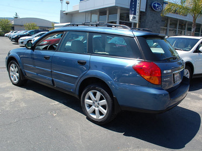 subaru outback 2007 blue wagon 2 5i basic gasoline 4 cylinders all whee drive automatic 94063