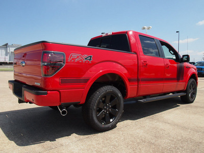 ford f 150 2012 red fx4 6 cylinders automatic 77505