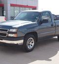 chevrolet silverado 1500 2006 blue pickup truck ls gasoline 6 cylinders rear wheel drive automatic with overdrive 77864
