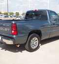 chevrolet silverado 1500 2006 blue pickup truck ls gasoline 6 cylinders rear wheel drive automatic with overdrive 77864