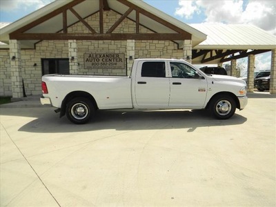 ram 3500 2012 white pickup truck st 6 cylinders automatic 78119