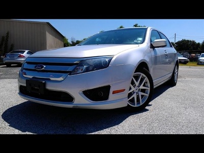 ford fusion 2010 silver sedan sel gasoline 4 cylinders front wheel drive automatic 77037