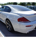 bmw m6 2008 white coupe 10 cylinders automatic 78729