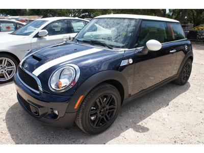 mini cooper 2013 blue hatchback s gasoline 4 cylinders front wheel drive automatic 78729